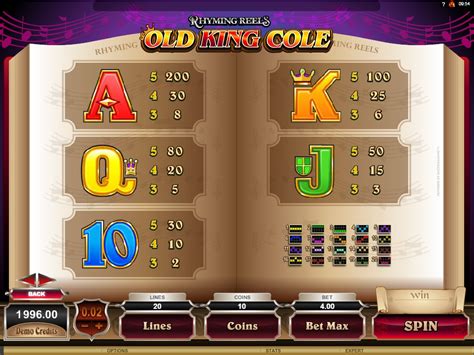 Old King Cole™ Slot Machine Game to Play Free.